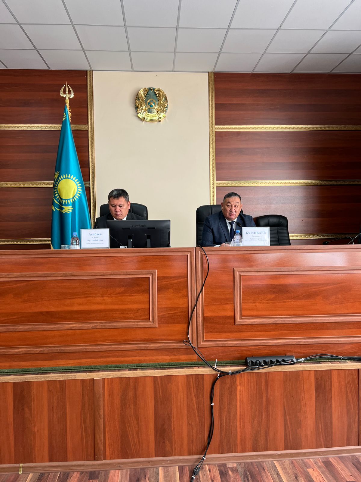 Сегізінші шақырылған Жуалы аудандық мәслихатының кезектен тыс, елу екінші сессиясы өтті