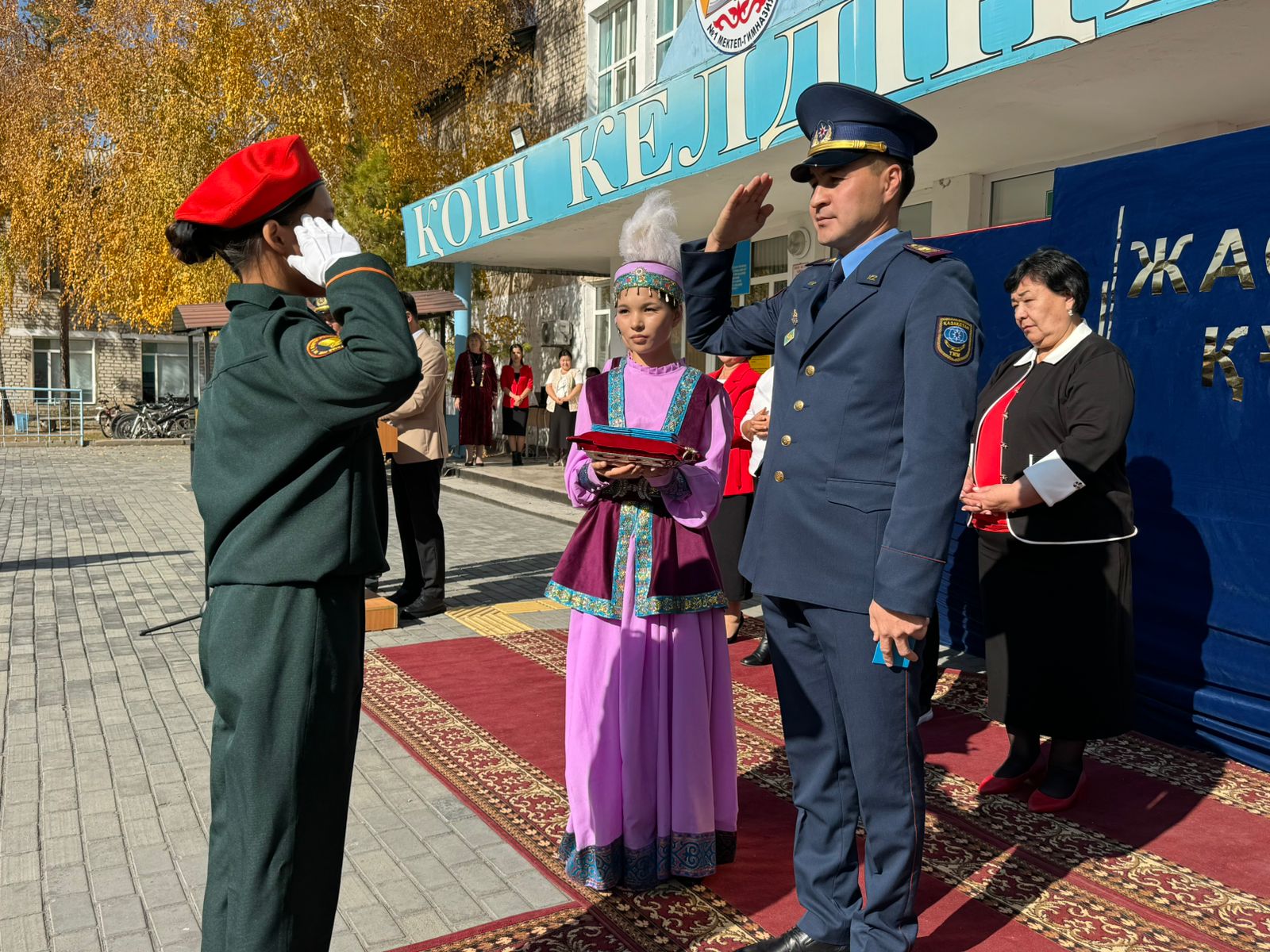 Сарқанда «Жас құтқарушы» кадет сыныбы ашылды