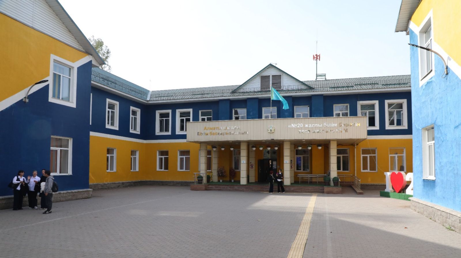Алматының Түрксіб ауданында №20 мектепті кеңейту екі ауысымды оқу мәселесін шешуге мүмкіндік береді