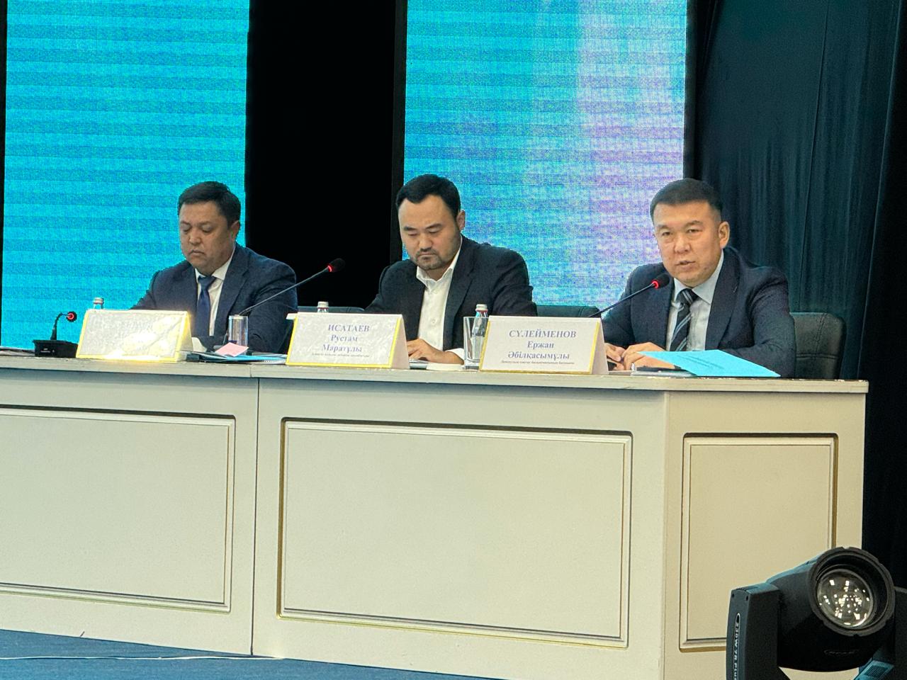 Жамбыл ауданында Алматы облысы Денсаулық сақтау басқармасының көшпелі алқа отырысы өтті
