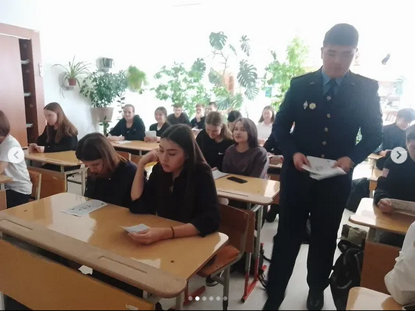 «Еңбегі адал – жас өрен» жобасы аясында Федоров аудандық ТЖ бөлімінің қызметкерлері 9–11 сынып оқушыларымен кездесу өткізді.