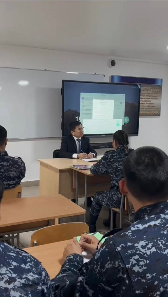 Адам құқықтары жөніндегі Уәкілдің Қостанай облысы бойынша өкілі а.ж. 17 қазанында бастапқы даярлық курстарының тыңдаушылары үшін арналған семинарға қатысты.