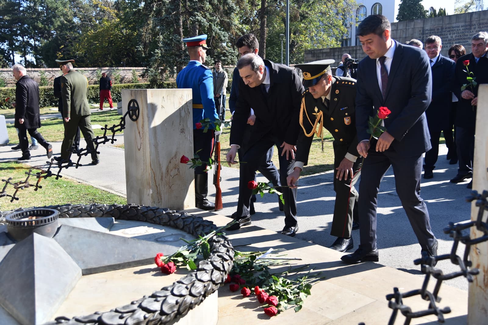 В Белграде отметили 81-ю годовщину освобождения от немецко-фашистской оккупации