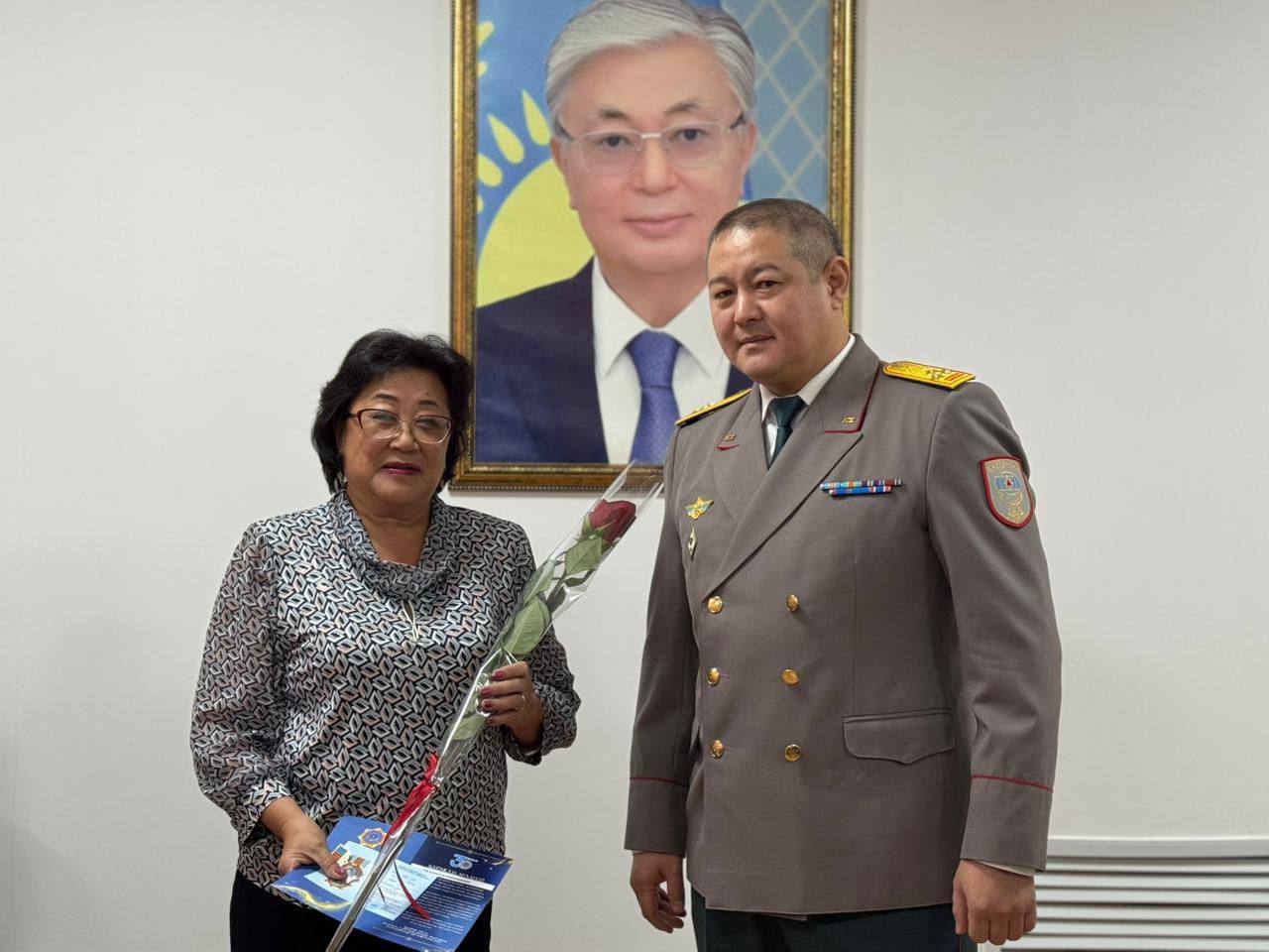 Жамбыл облысының ардагерлеріне құрмет пен алғыс