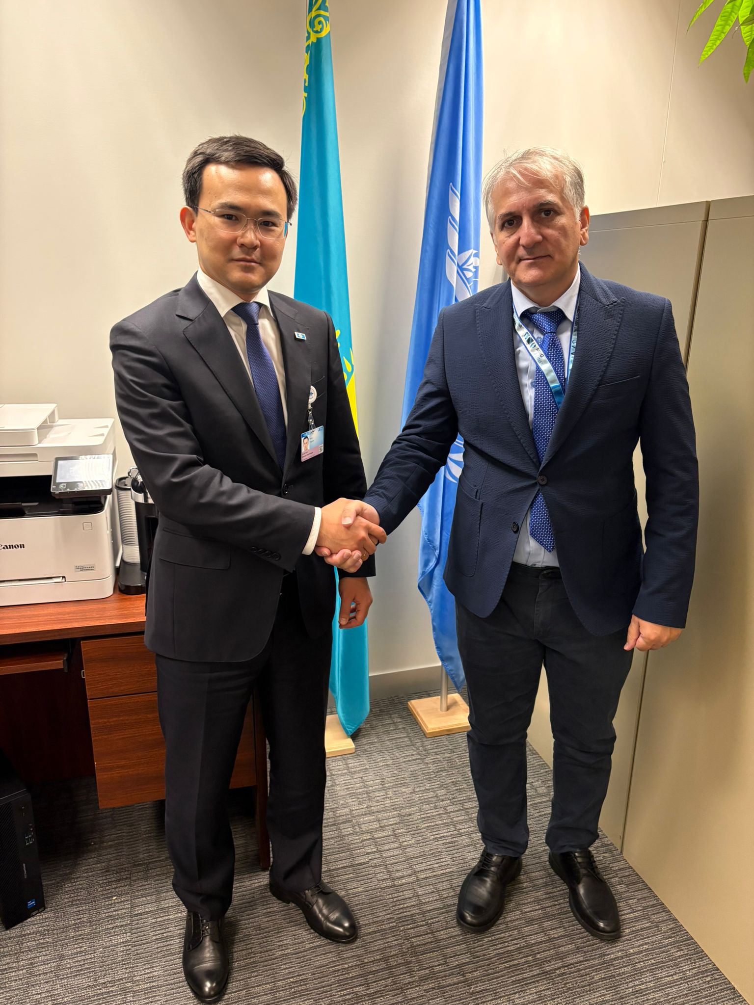 Әзербайжанның авиациялық билігінің басшылығымен кездесу өтті