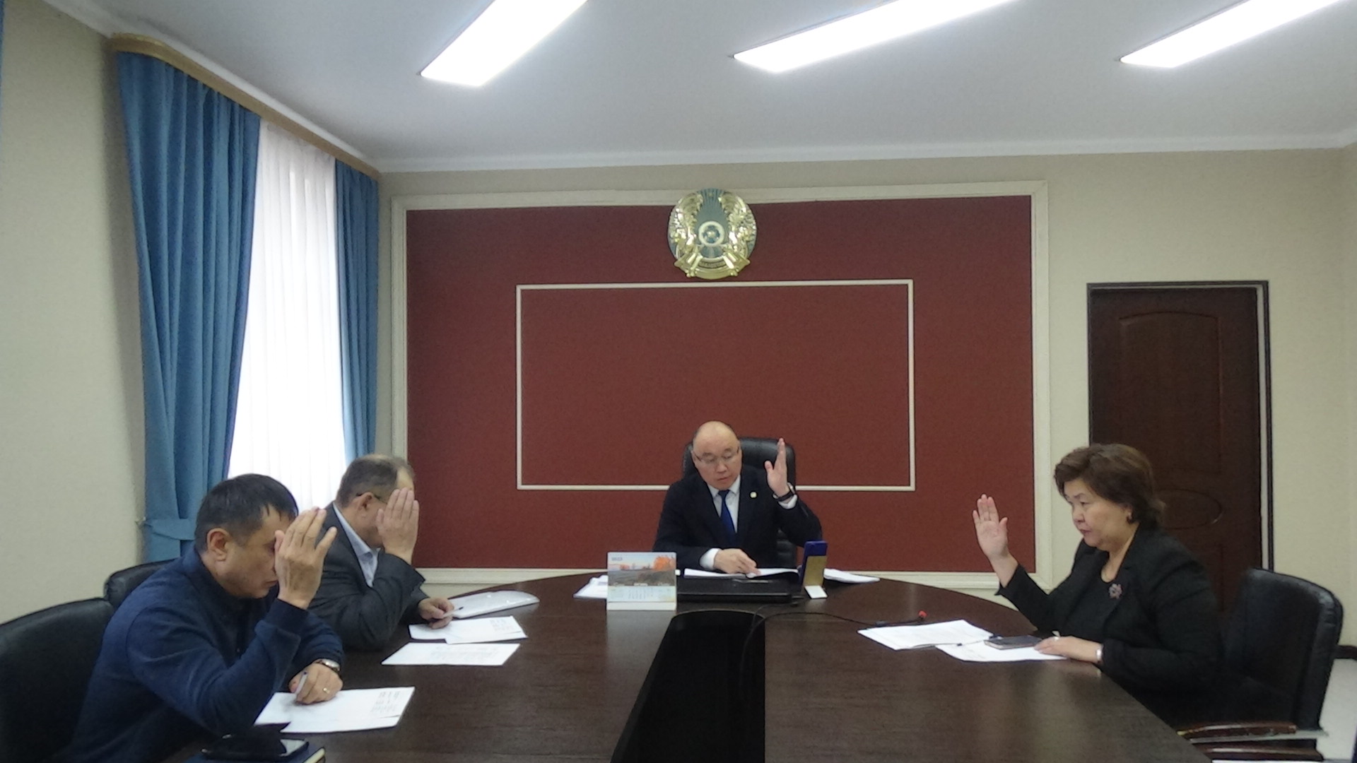 Заседание комиссии по приему кандасов