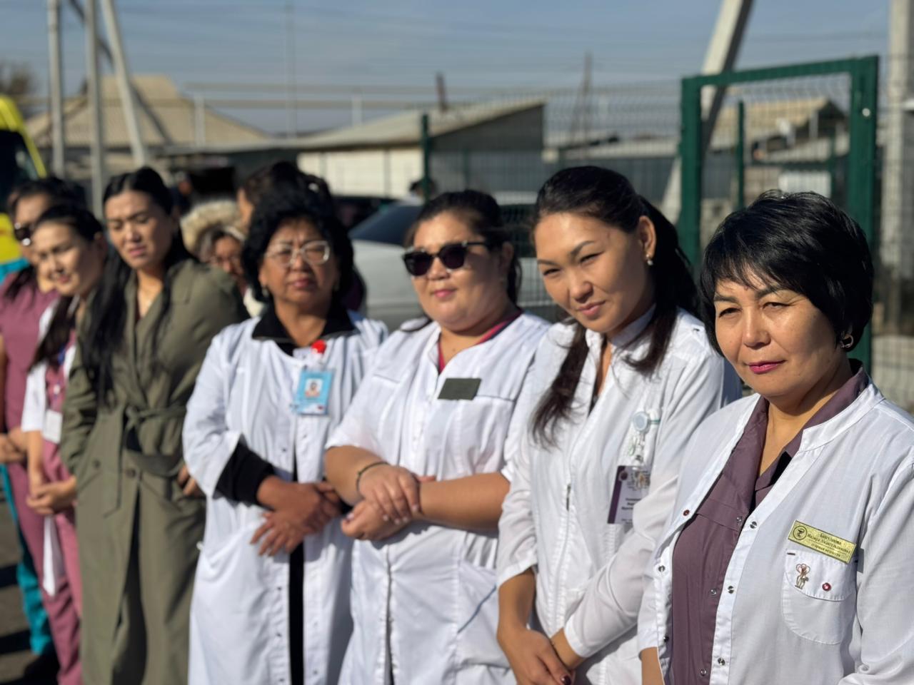 Қаратал ауданында Республика күніне орай жаңа медициналық нысандар ашылды