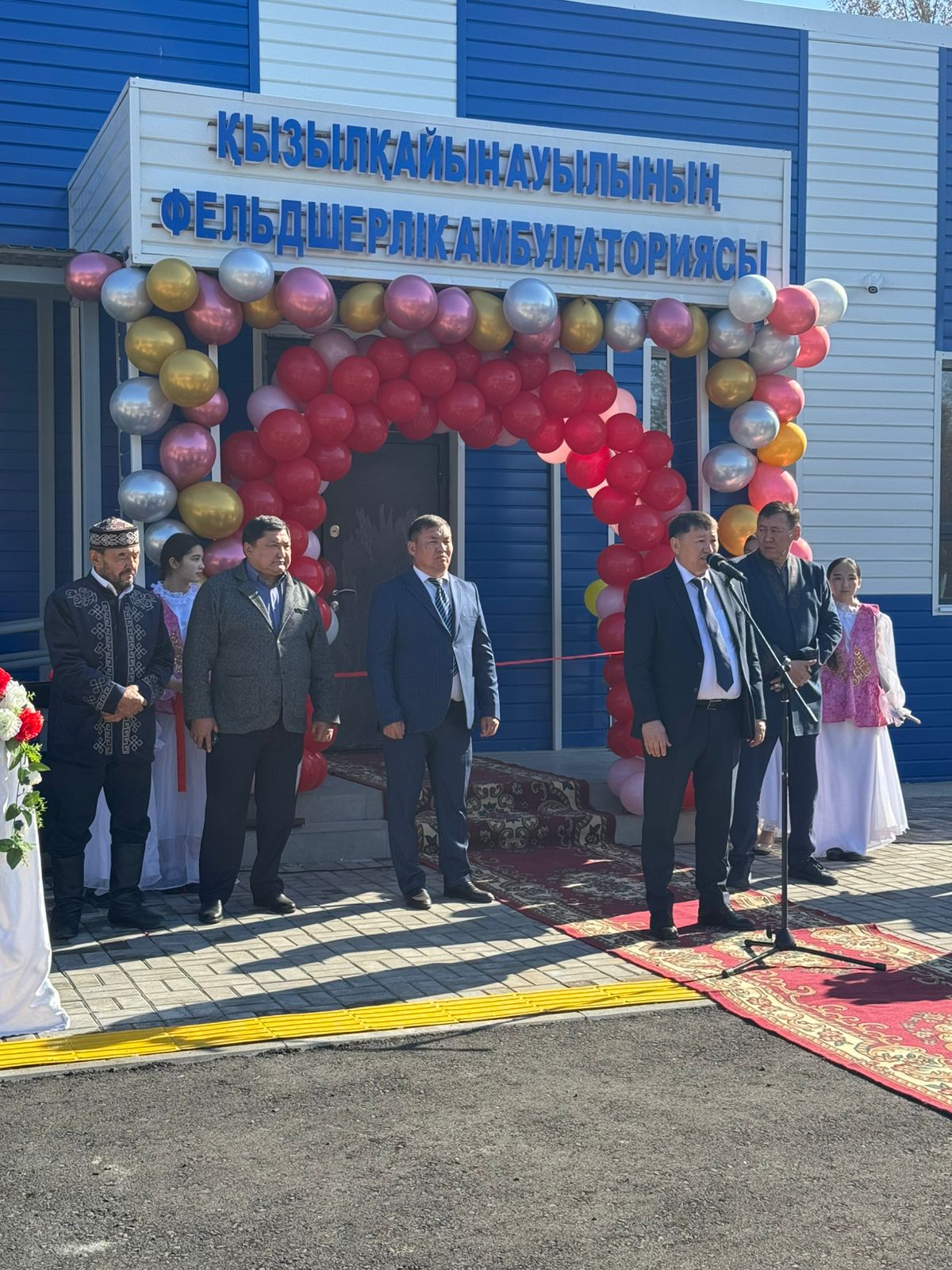 📍 ЖАҢА ФЕЛЬДШЕРЛІК ПУНКТ – ҚЫЗЫЛҚАЙЫҢ АУЫЛЫНДА!