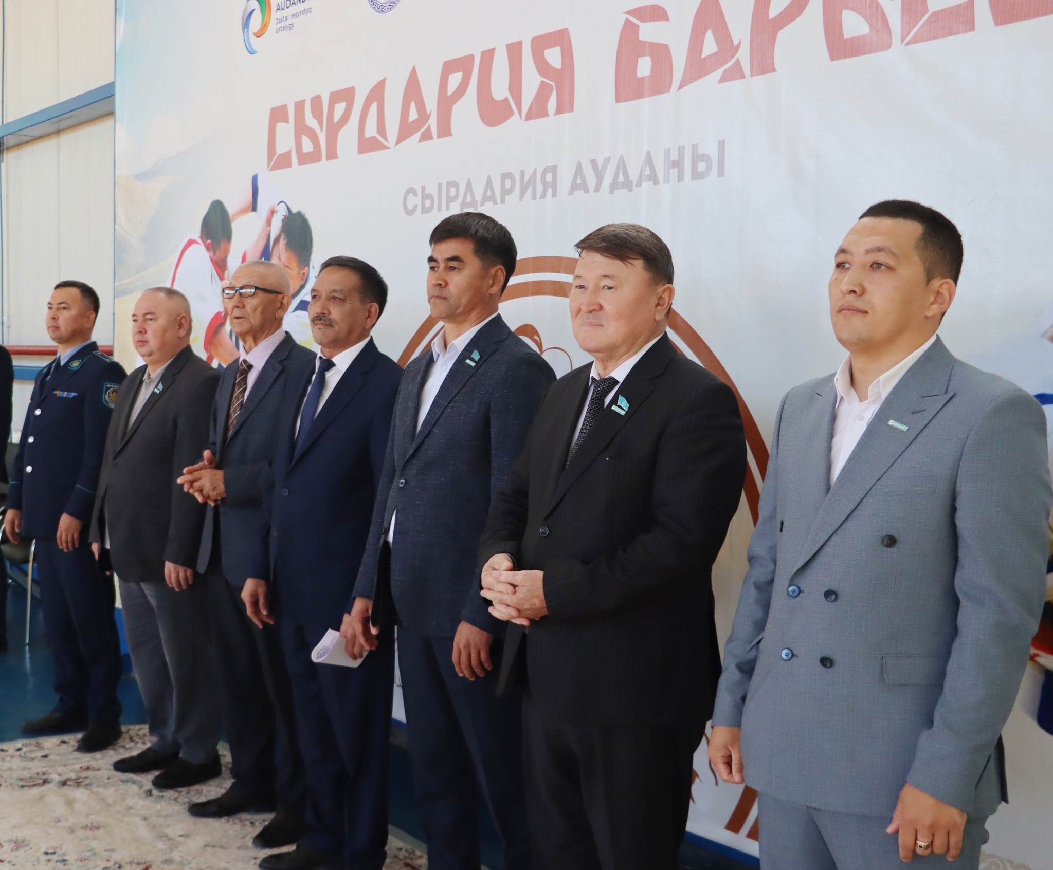 Аудан әкімі "Сырдария барысы" турнирінің ашылу салтанатына қатысты