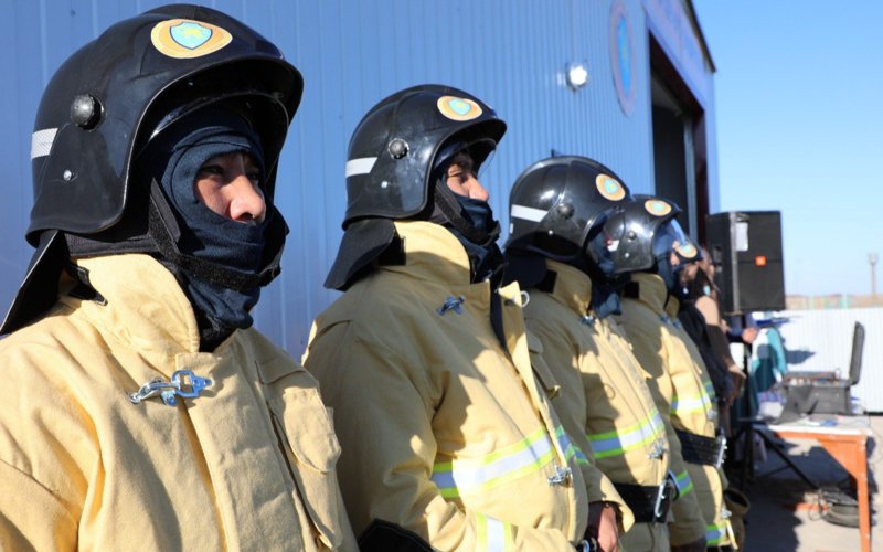 В селе Ортау Шетского района Карагандинской области открылась пожарная часть.