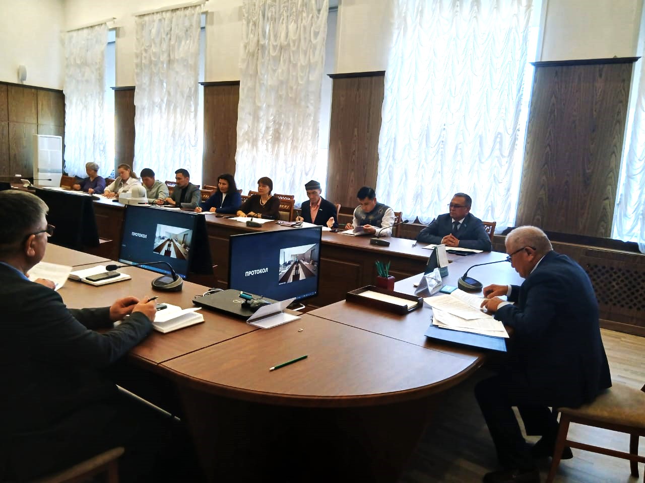 заседание Общественного совета Бухар-Жырауского района