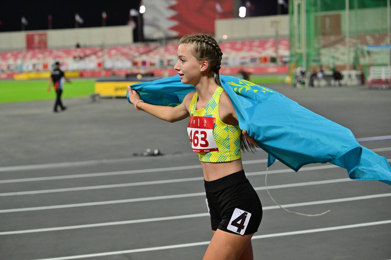 Қазақстандық жеңіл атлет Виктория Мельникова күміс медаль еншіледі