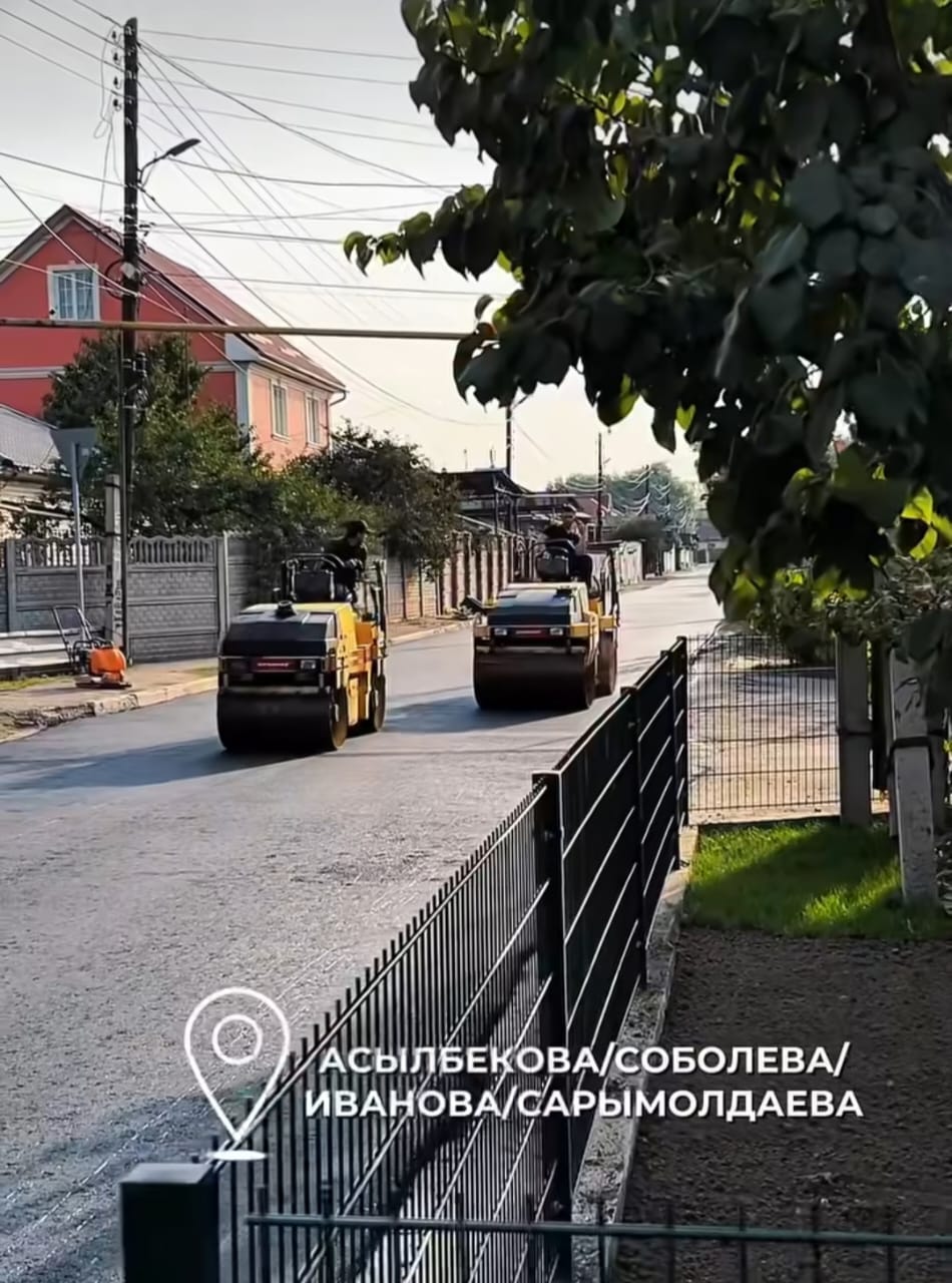 Развитие инженерной инфраструктуры: Асылбекова, Соболева и Сарымолдаева