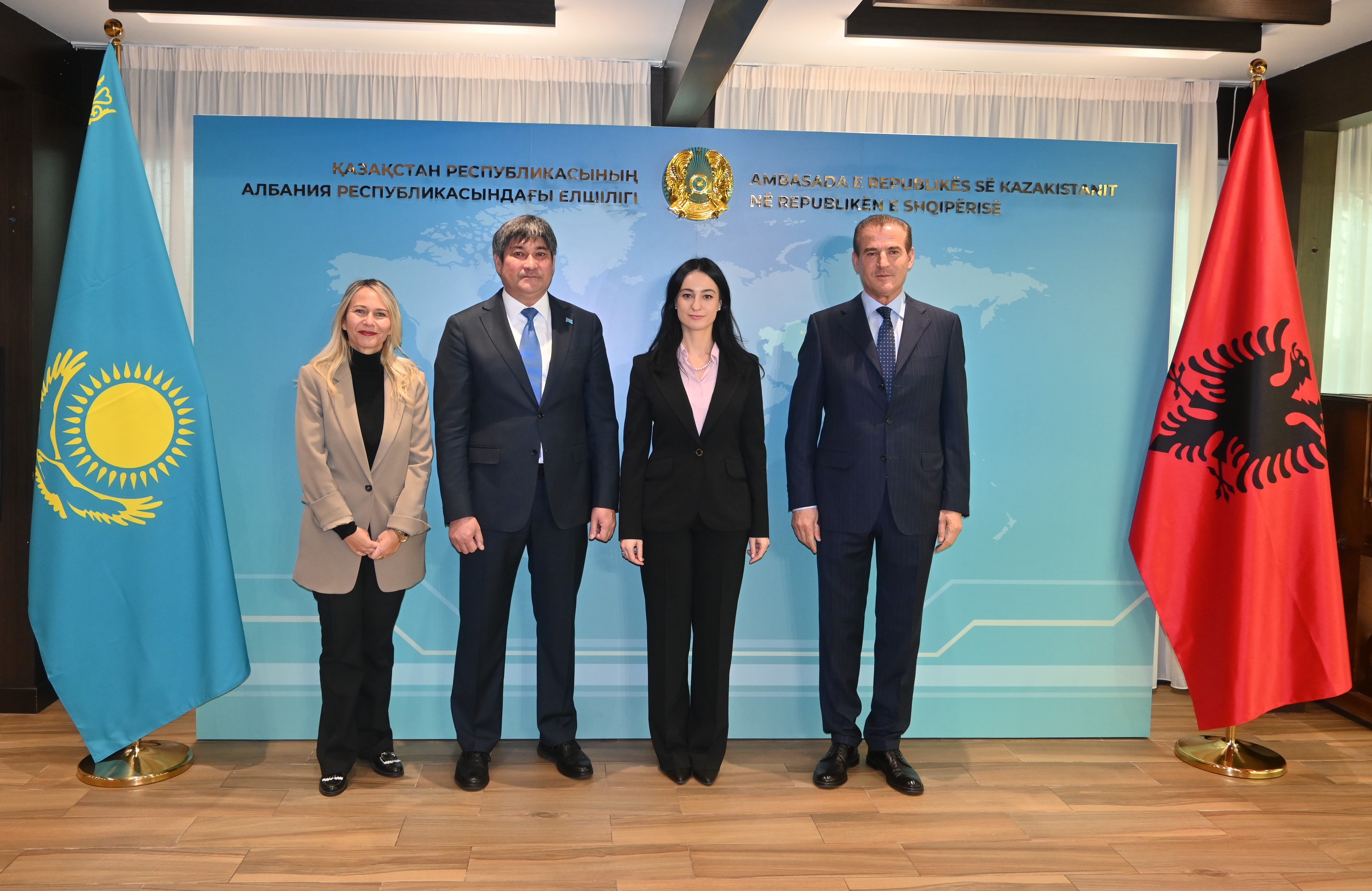 Тиранада Қазақстан Елшілігінің ресми ашылуы өтті