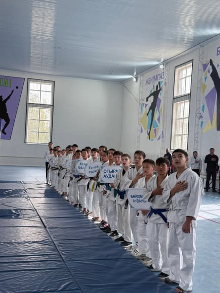 ТҮРКІСТАНДА ДЗЮДОДАН ҚАЛА БІРІНШІЛІГІ БАСТАЛДЫ