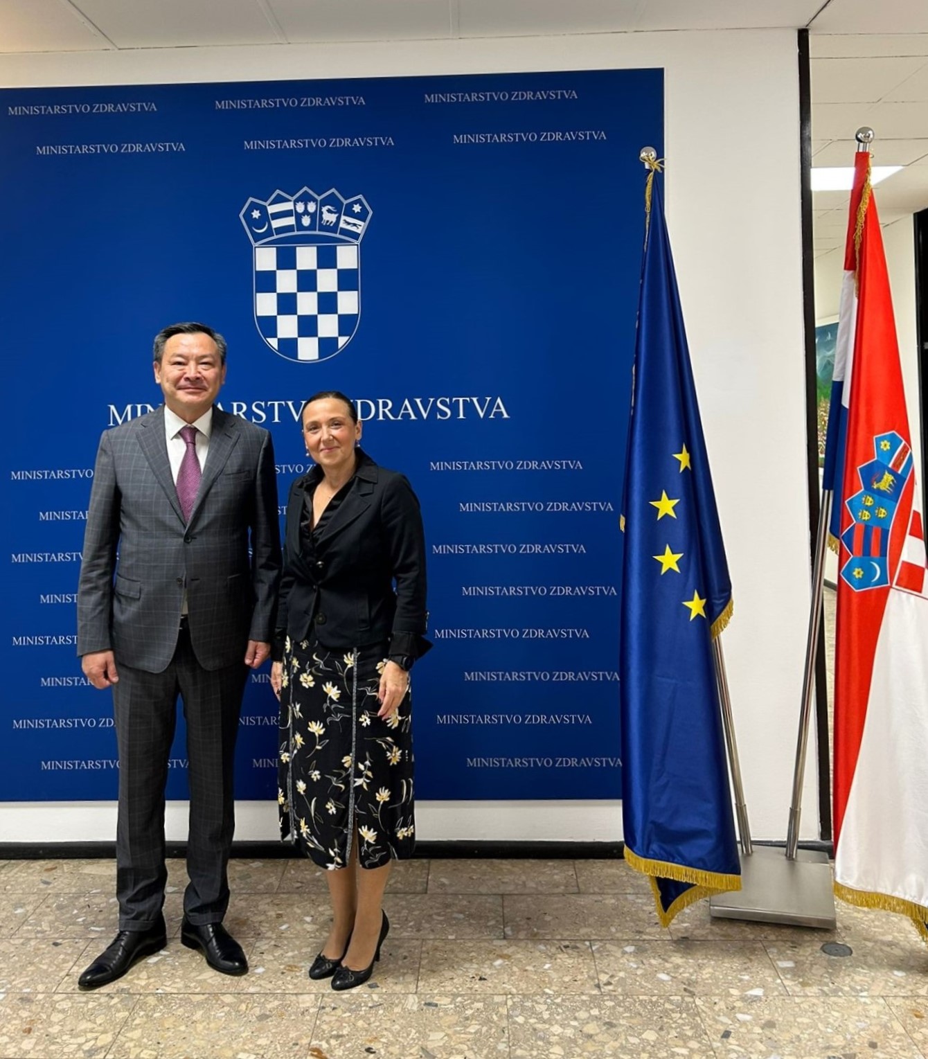 Казахстан и Хорватия расширяют сотрудничество в сфере здравоохранения