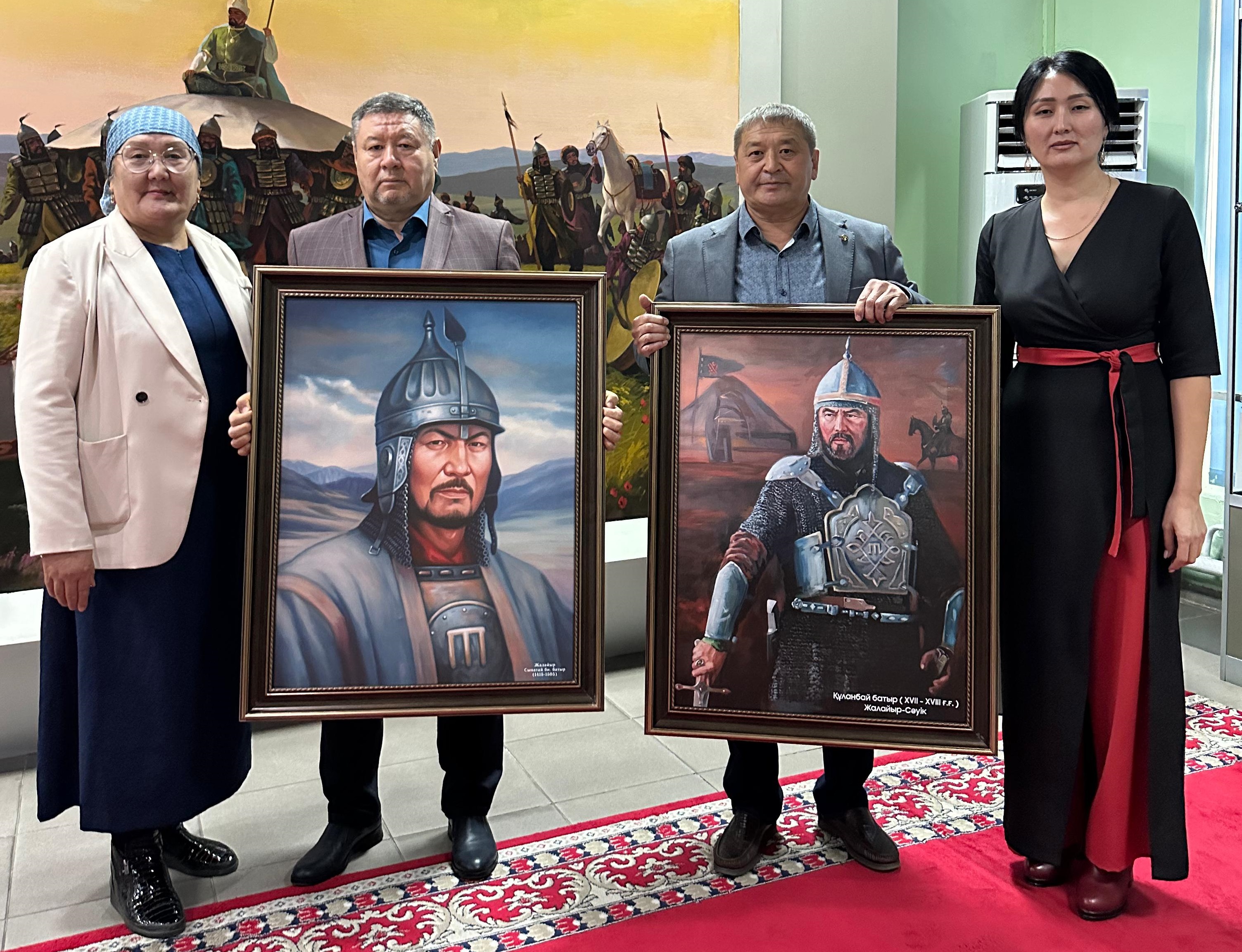 Музей қоры батырлардың картиналарымен толықты