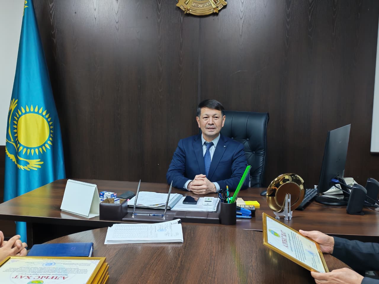 Бүгін басқармада Республика күніне арналған салтанатты жиын өтті