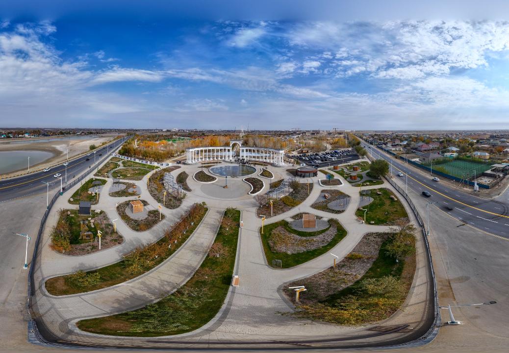 Парк Президента в Кызылорде обретет новый облик