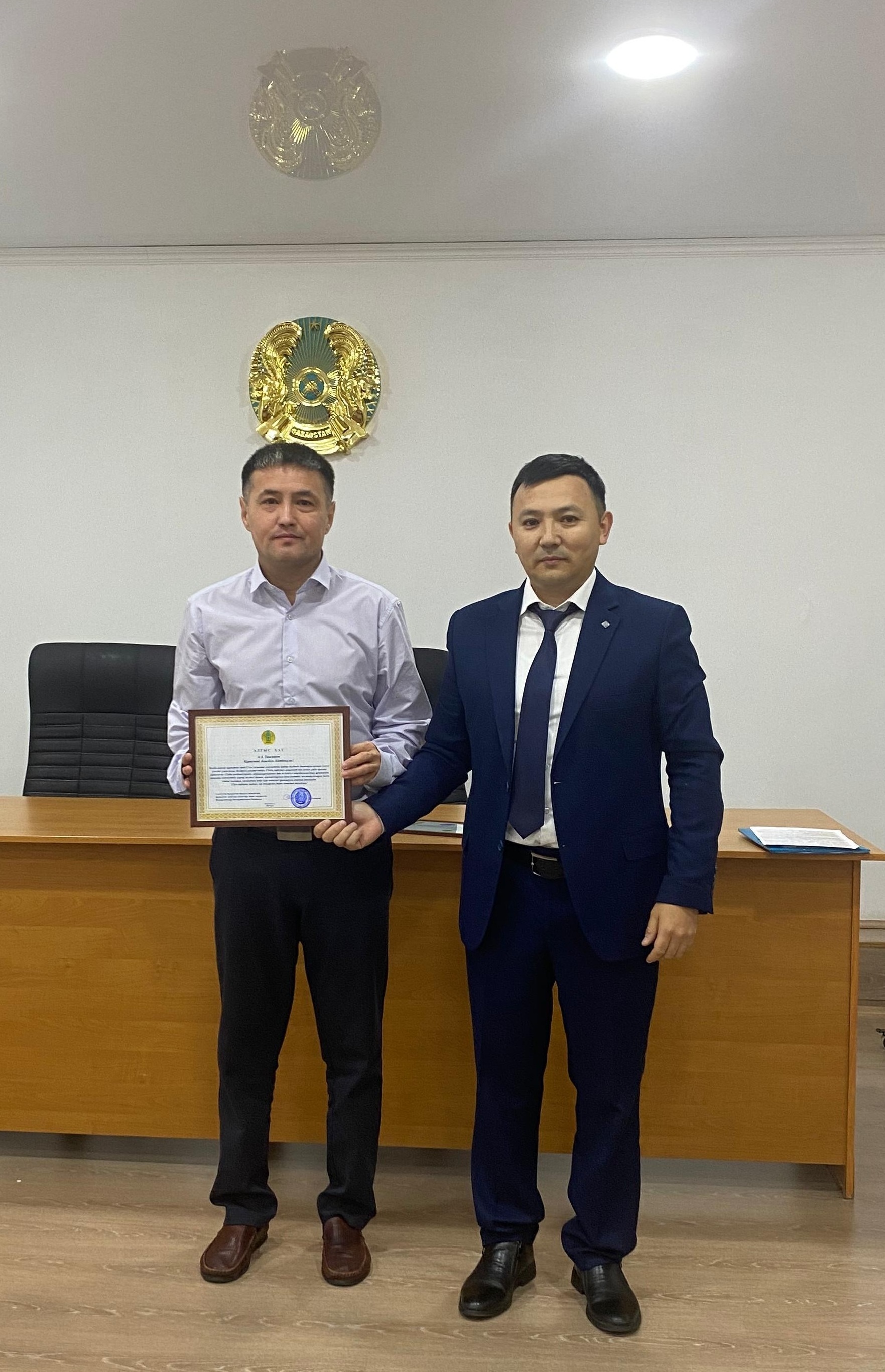 Торжественное мероприятие в честь празднования государственного праздника «День Республики Казахстан» и профессионального праздника «День работников системы социальной защиты»