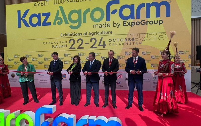 KazAgro/KazFarm-2025 көрмелері Астанада өтуде