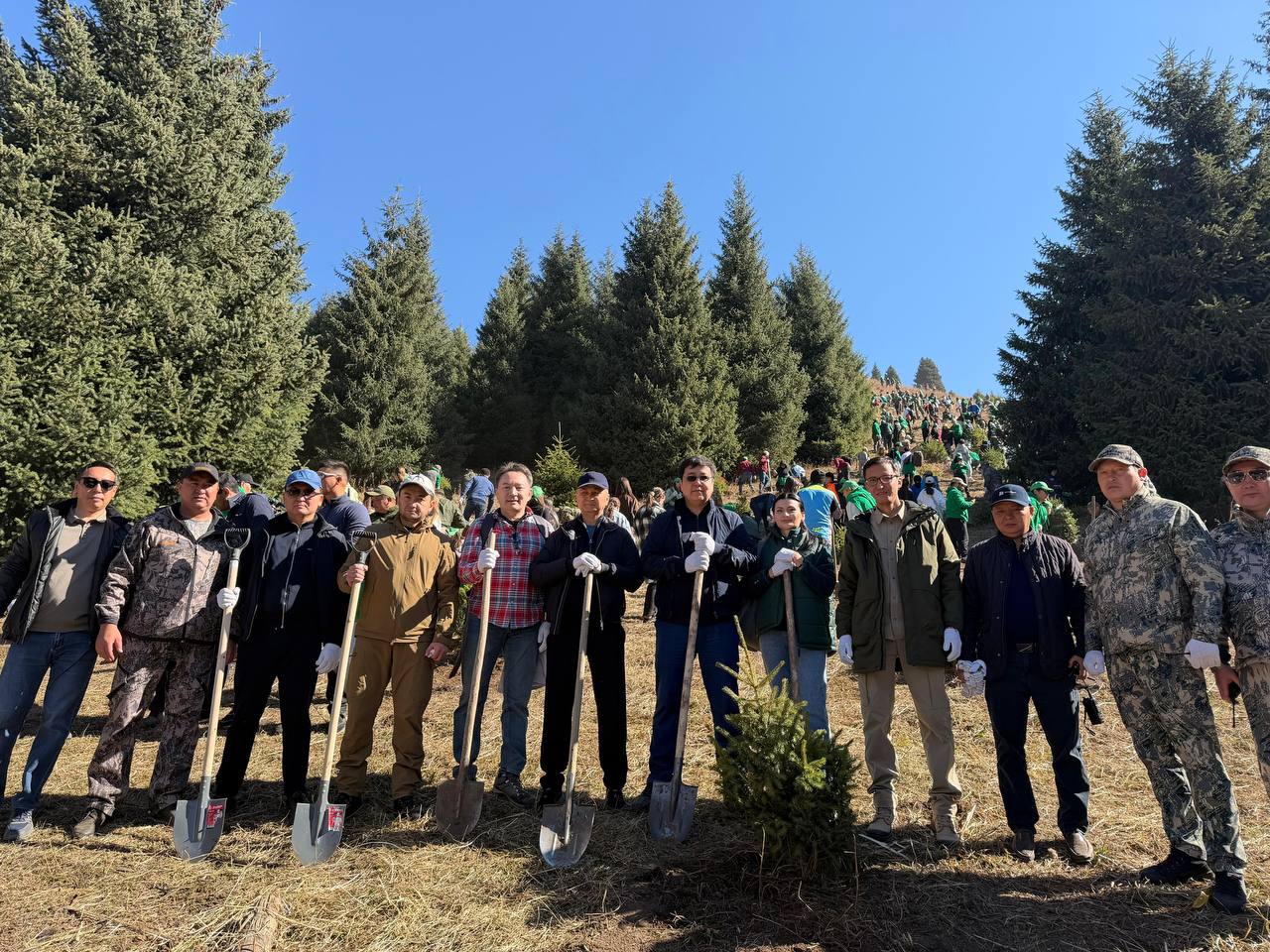 Республика күні қарсаңында орман шаруашылығы саласында баспасөз туры өткізілді