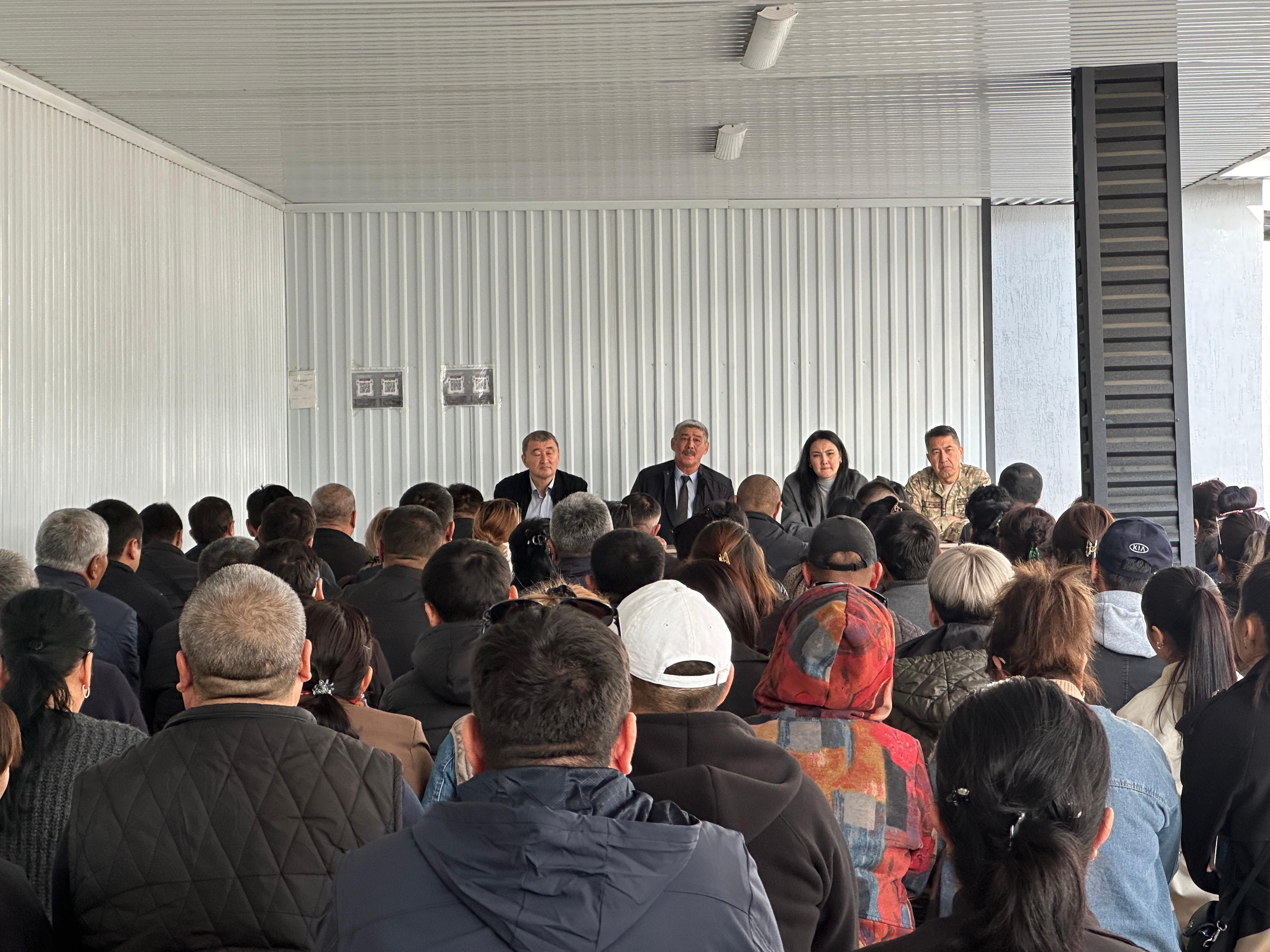 Шақыру пункті инспекторларымен жиналысы өтті