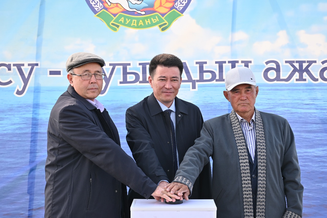 Т. Рысқұлов ауданындағы екі ауылға таза ауызсу жеткізілді