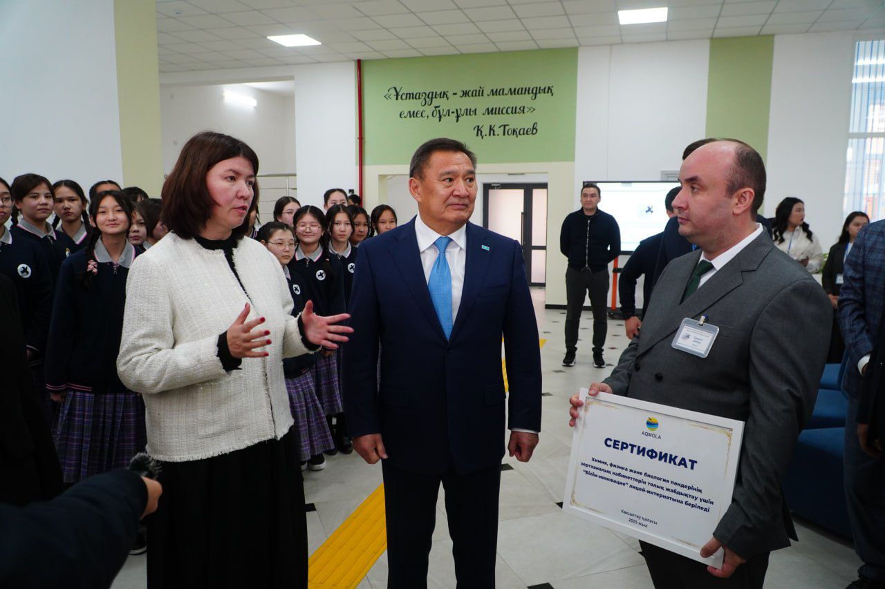 Көкшетауда жаңа форматтағы заманауи мектептер мен балабақшалар ашылуда