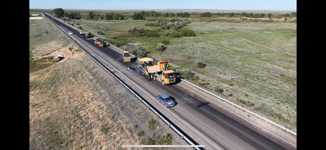 Ақтөбе-Мәртөк-РФ шекарасы (Орынборға бағыт) республикалық автожолының 34 шақырым учаскесінде қозғалыс ашылды