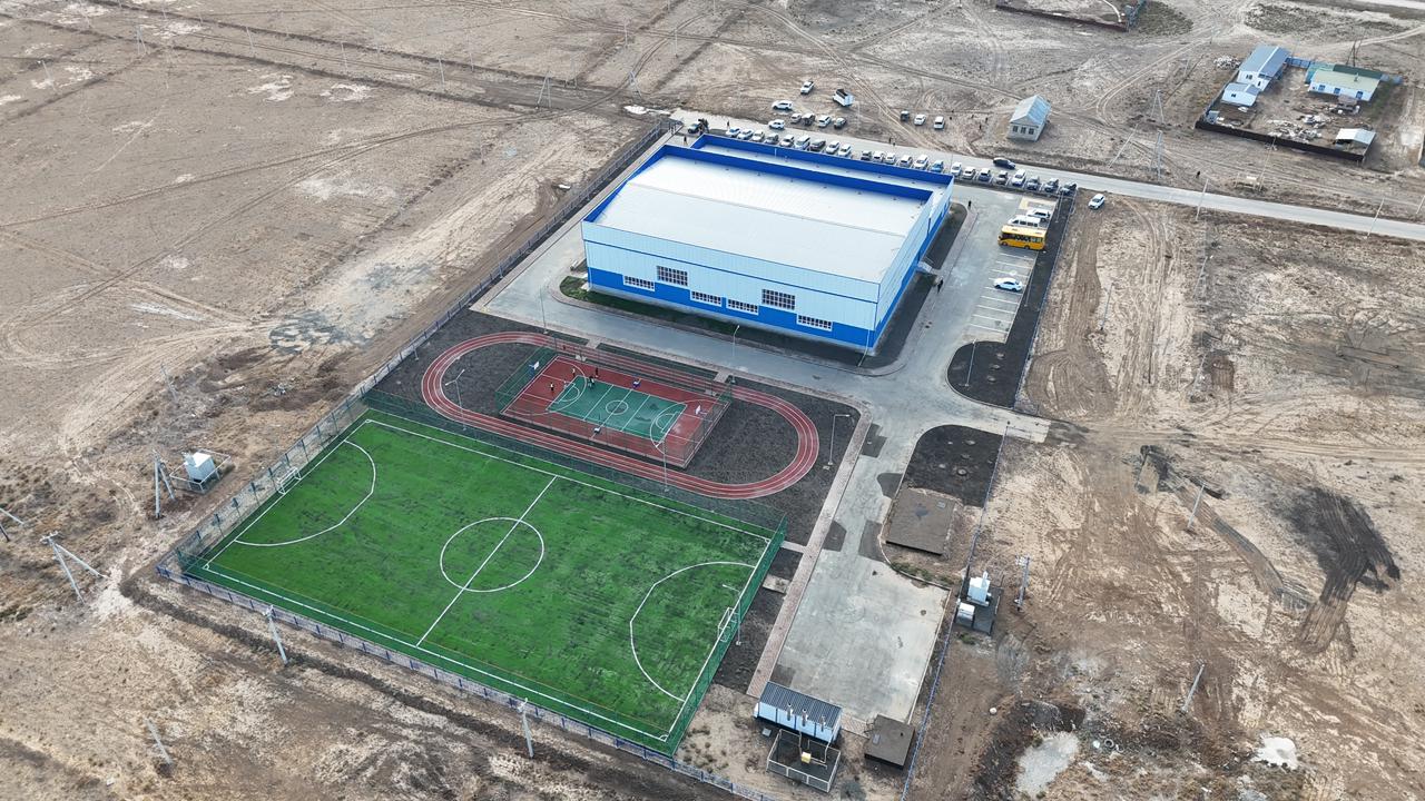 Махамбет ауданында жаңа «Таңдай» спорт кешені ашылды