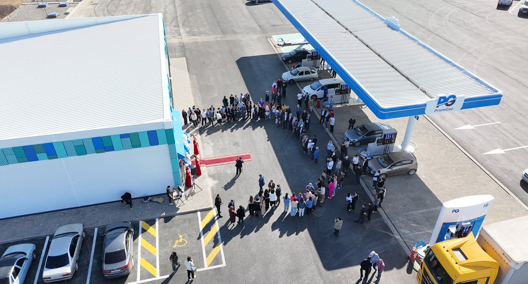 Махамбет ауданында жаңа жанармай-газ бекеті ашылды!