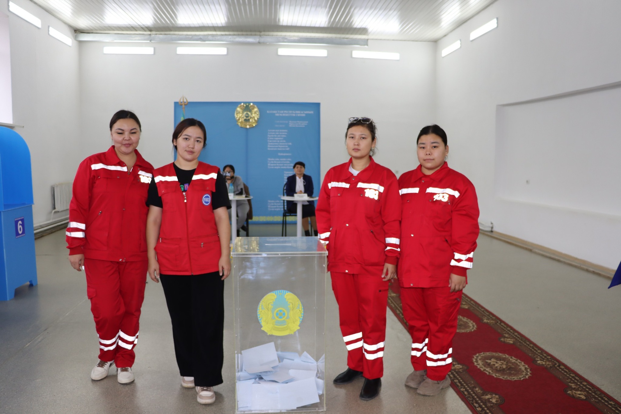 МЕДИЦИНА ҚЫЗМЕТКЕРЛЕРІ ДАУЫС БЕРДІ