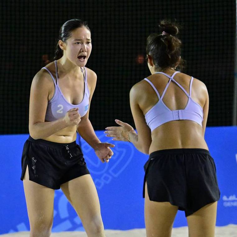 Жағажай волейболы бойынша қыздар құрамасы жүлделі үшінші орынды иеленді