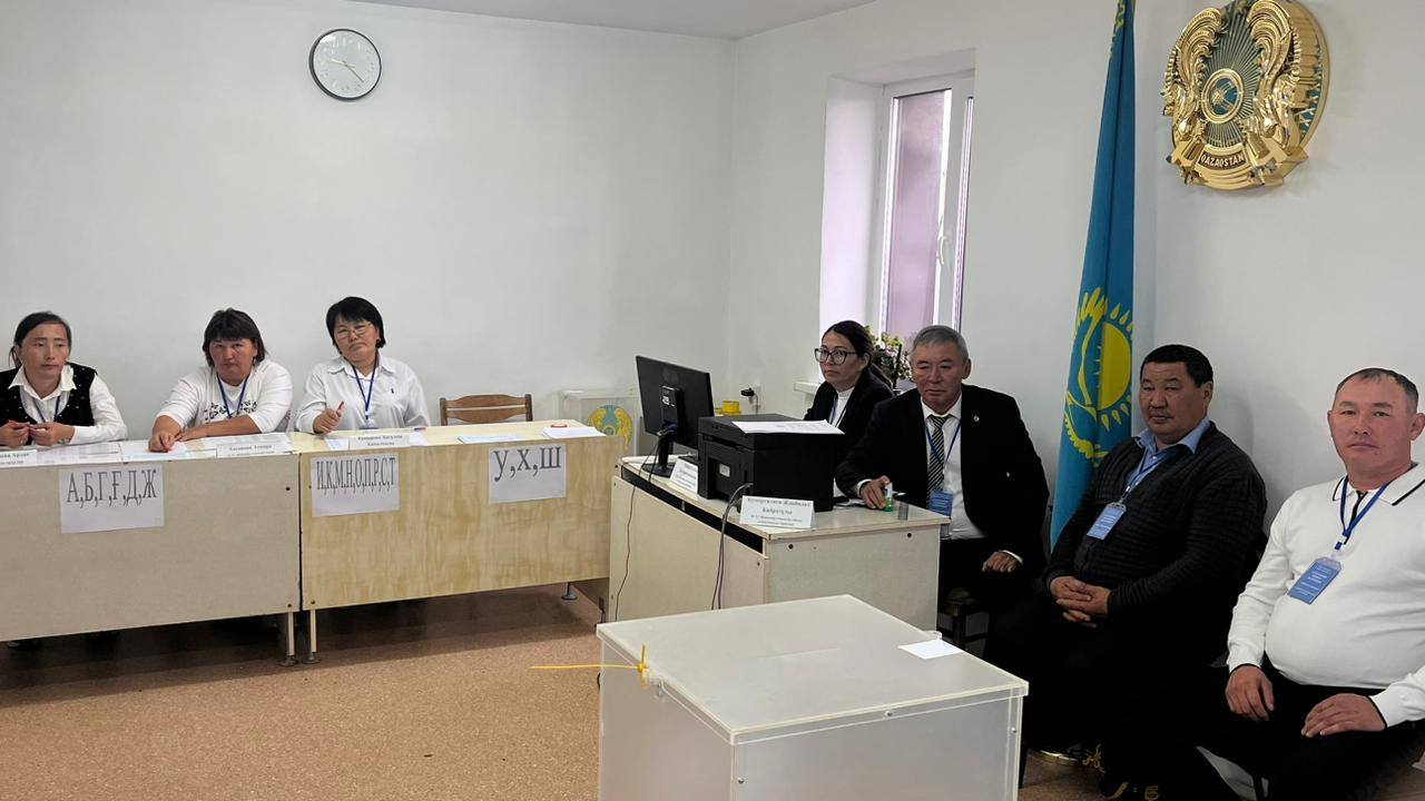 ЖАҢАӨҢІРДЕ САЙЛАУШЫЛАР БЕЛСЕНДІ