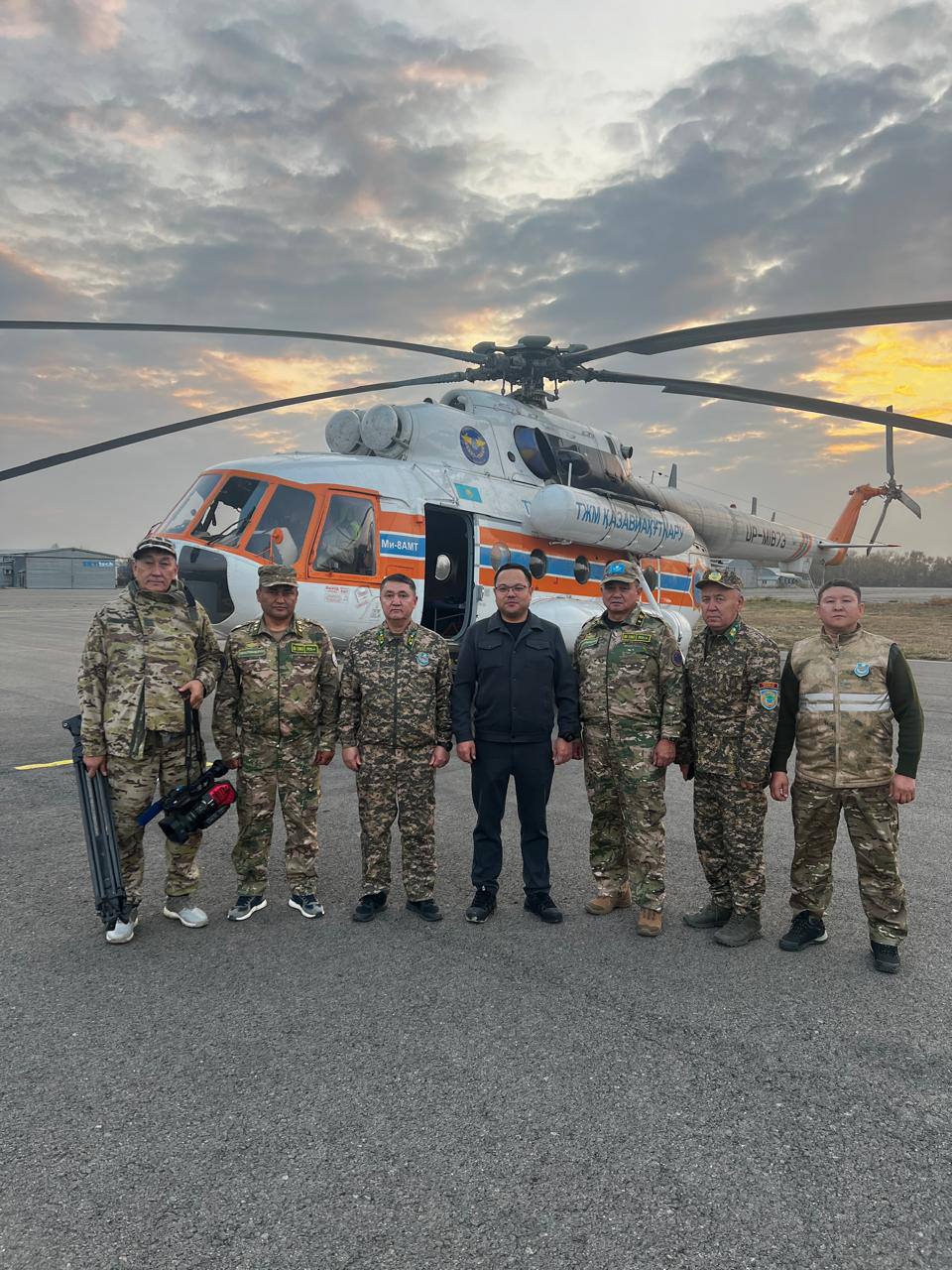 Табиғатты қорғау заңнамасының сақталуын бақылау мақсатында әуе рейді өткізілді