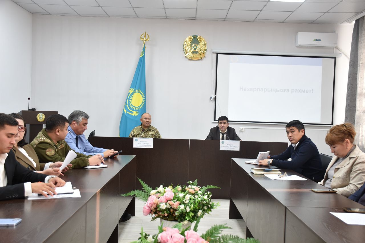 2025 жылғы 24 қазан күні Шортанды ауданында Төтенше жағдайлардың алдын алу және жою жөніндегі комиссияның отырысы өтті.