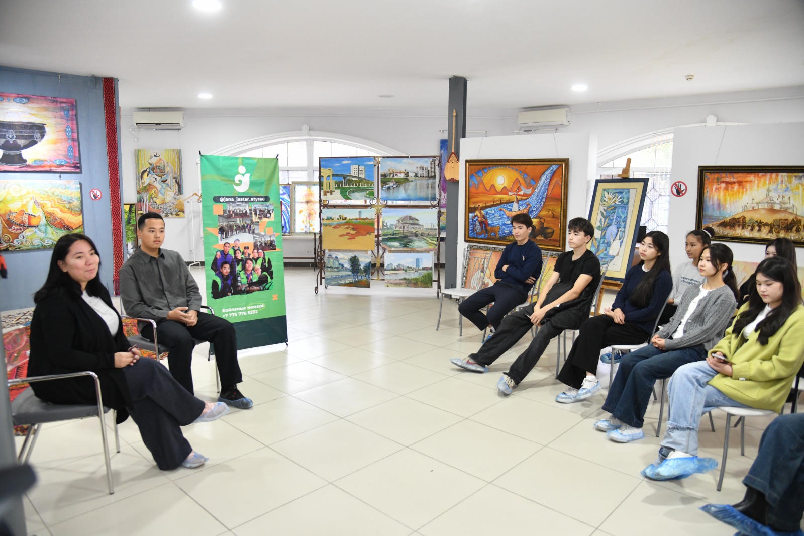 В Атырау прошла молодёжная экоакция