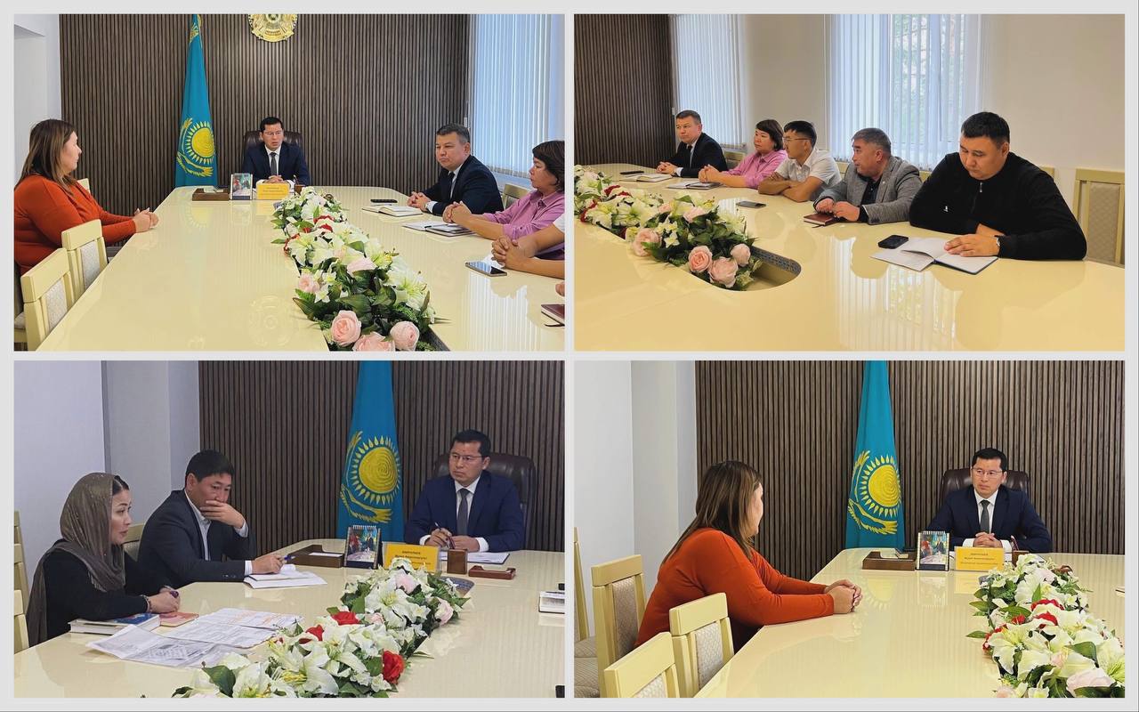 Шыңғырлау ауданының әкімі Мұрат Өмірәлиев тұрғындарға жеке қабылдау өткізді
