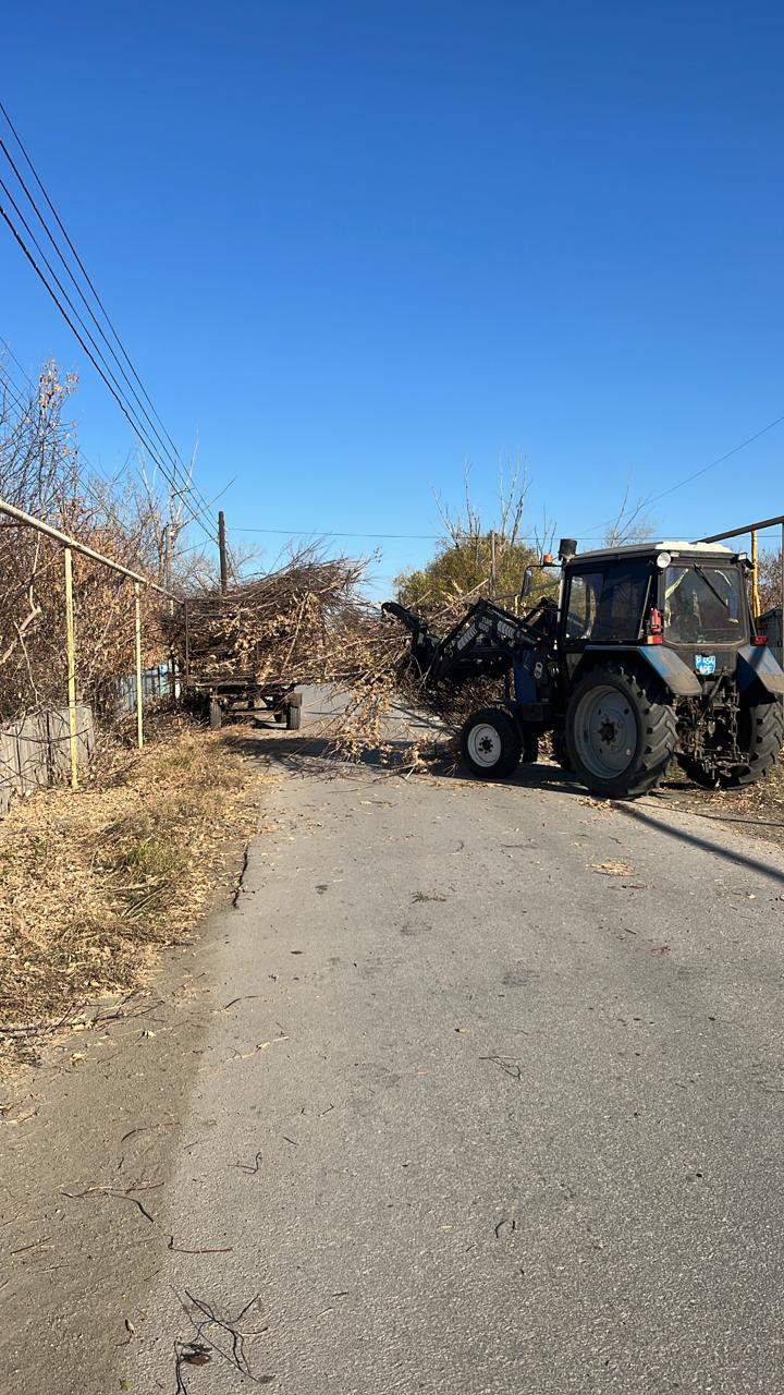 Чистое село — чистое будущее! Работы по улице Целинная