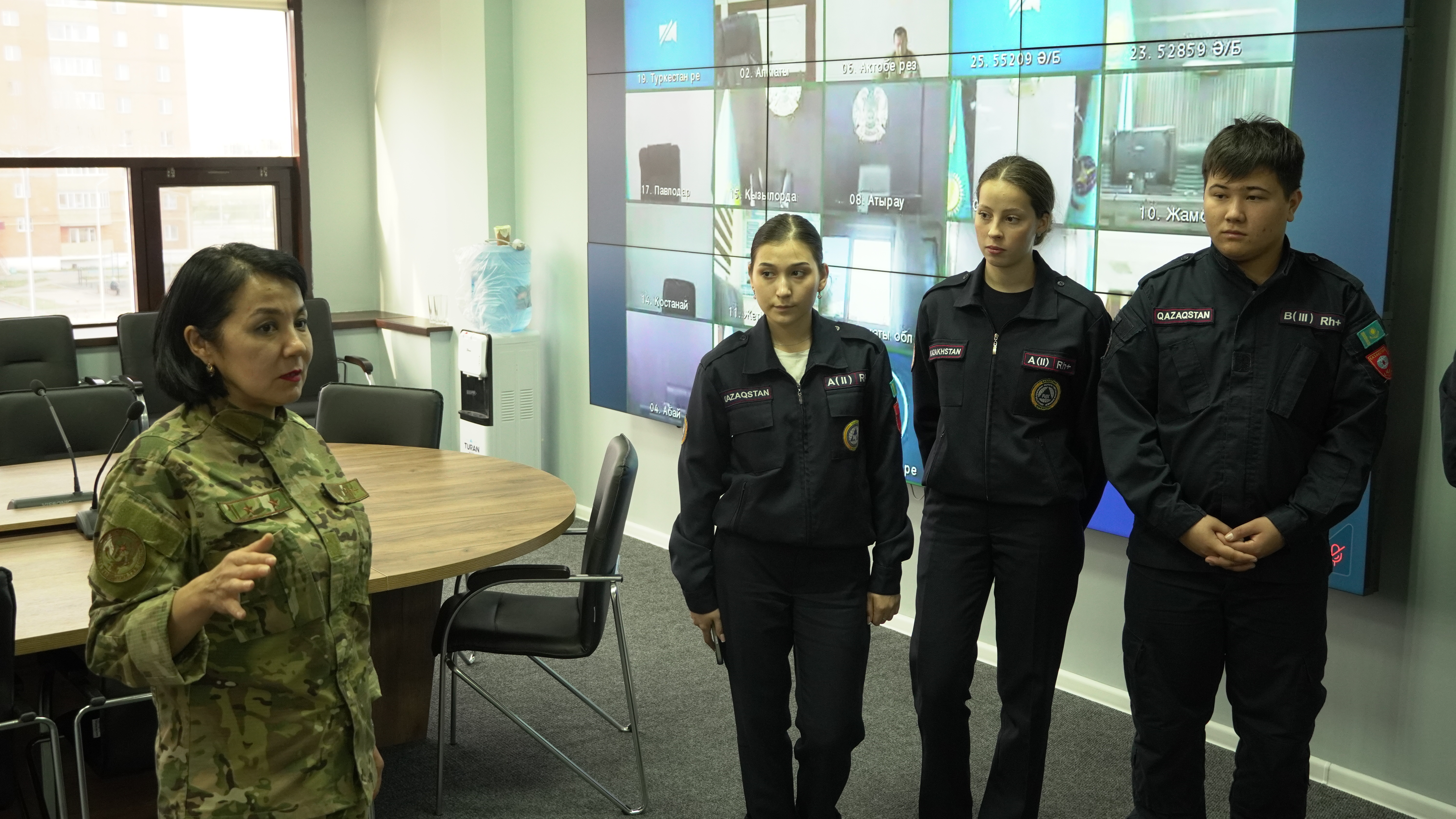 Болашақ құтқарушыларға арналған экскурсия