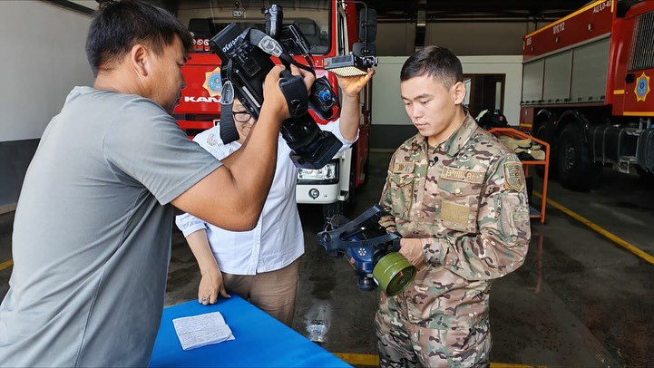 «Қазақстан-Ақтөбе» телеарнасындағы «112 құтқару қызметі» айдары
