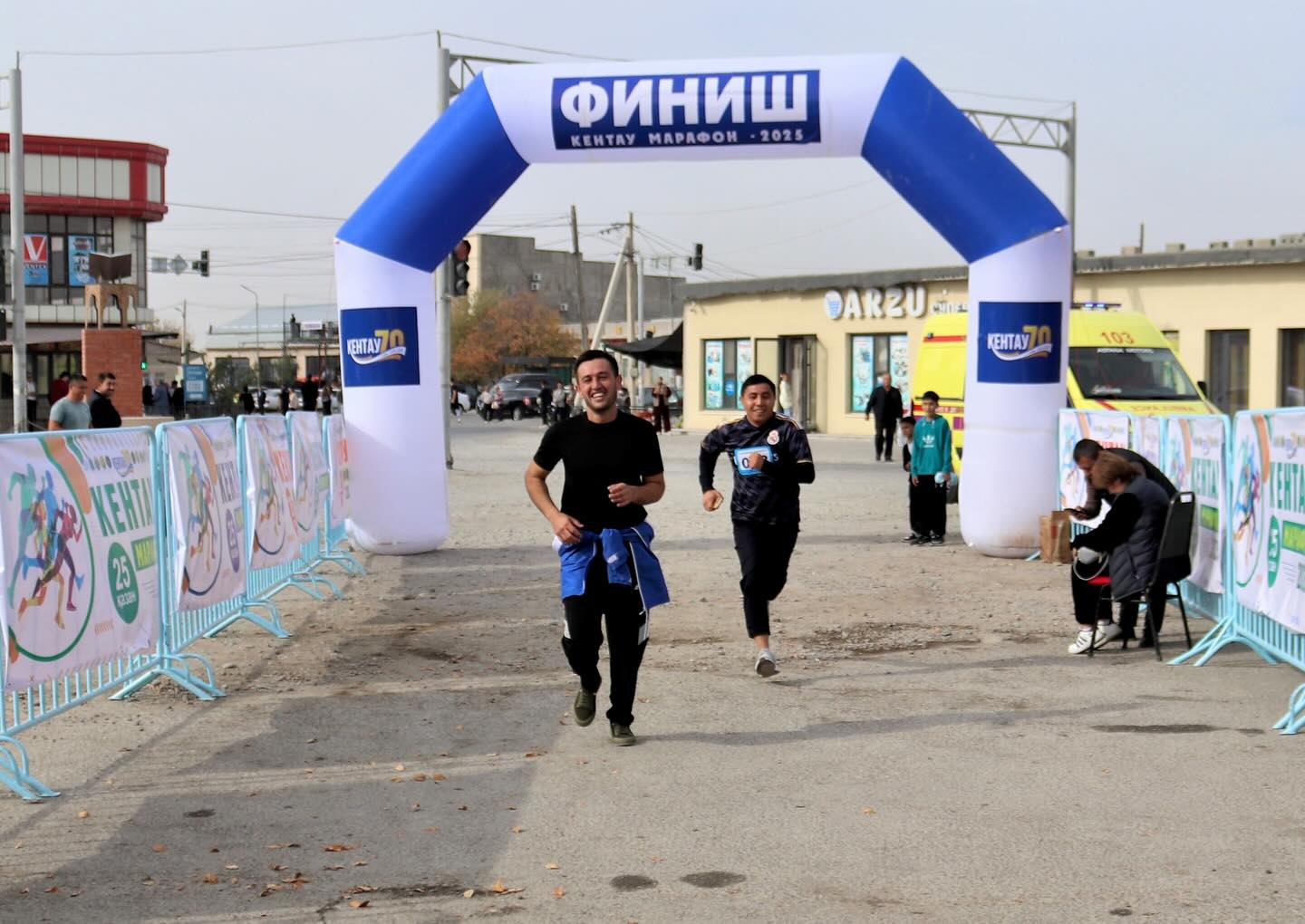 КЕНТАУДА РЕСПУБЛИКА КҮНІНЕ ОРАЙ ЖҮГІРУДЕН МАРАФОН ӨТТІ