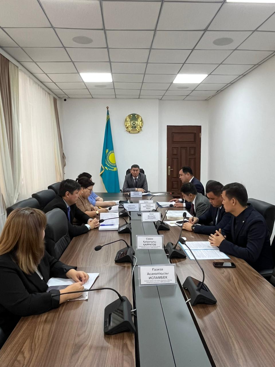 Проведено заседание Постоянной комиссии маслихата области Ұлытау «О реализации государственной молодежной политики в области Ұлытау»