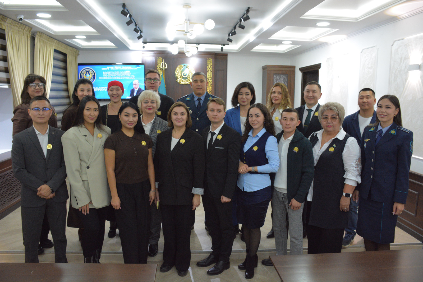 СҚО-да полицейлер мен қоғам өкілдері есірткіге қарсы 100-ден астам іс-шара өткізді