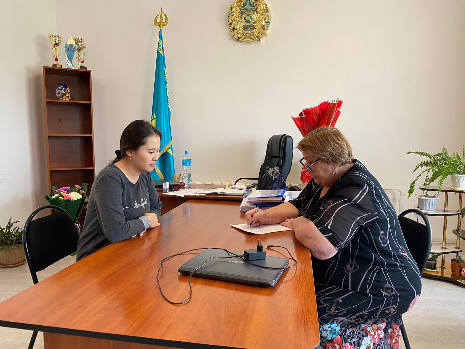 Согласно графика приема граждан, депутат Жаксынского районного маслихата Саутова А.С. провела прием граждан