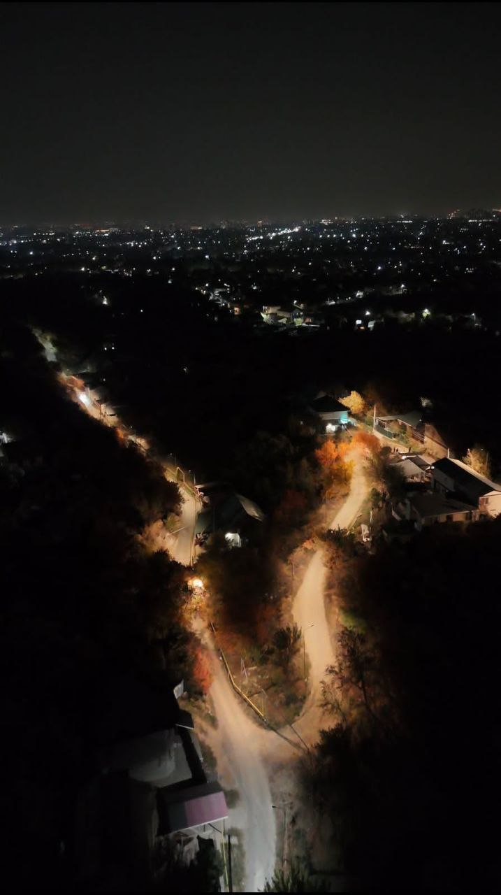 Көше жарығы дамуда: Наурызбай ауданындағы 51 көше жарықтандырылады !!!