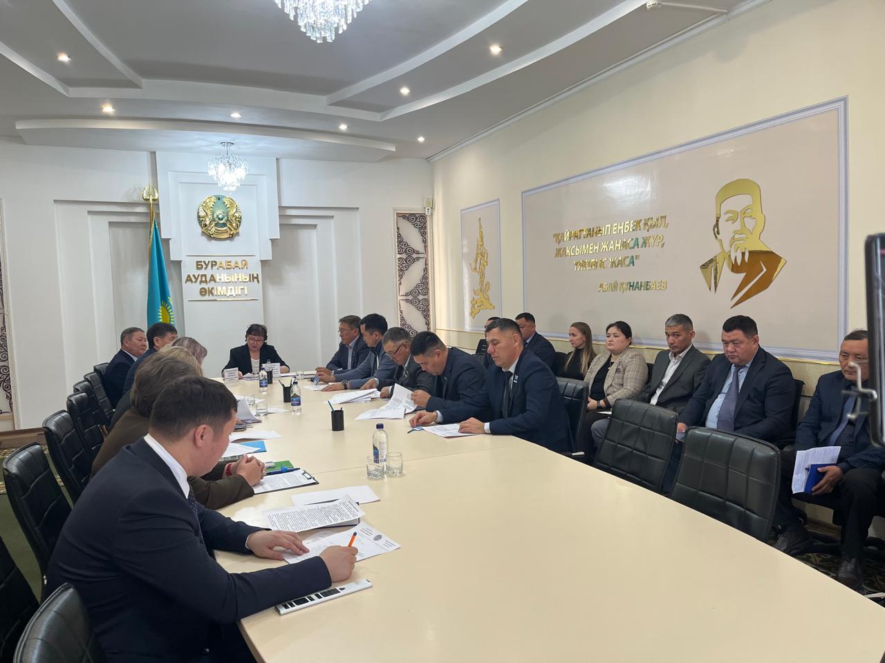 Состоялась XХХVІ (внеочередная) сессия Бурабайского районного маслихата