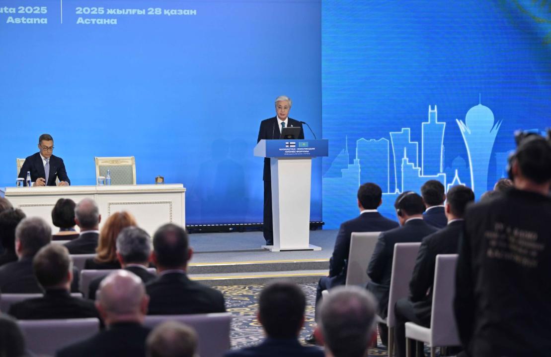 Қасым-Жомарт Тоқаев пен Александр Стубб «Қазақстан – Финляндия» бизнес форумына қатысты
