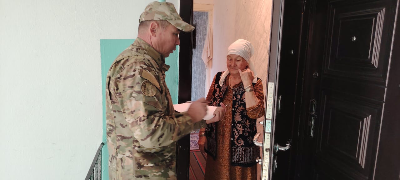 Тұрғындар арасында өрт қауіпсіздігі және улы газдан уланудың алдын алу бойынша түсіндірме жұмыстары жүргізілді